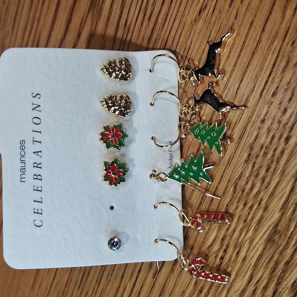 Maurices Celebrations Festive Earrings Set